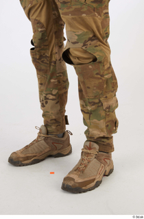 Waylon Crosby Army Pose A details of uniform leg lower…